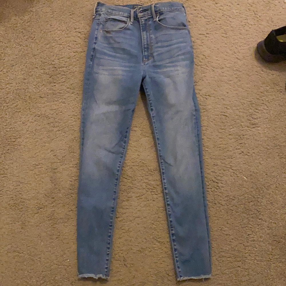 Abercrombie and Fitch Ultra High Rise Super Skinny Jeans
